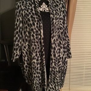 2x sweater with sewn in cami.